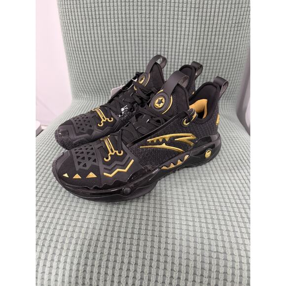 Size 8.5 Mens, ANTA Shock Wave 5 Pro Kyrie Irving Black Samurai main image 5